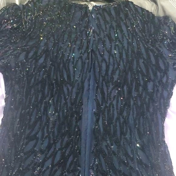 Vintage *beadwork dress 👗Sale markdown - Picture 6 of 6